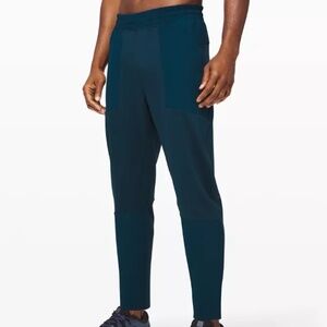 Lululemon Navy Blue Men's Fundamental Fuel pants.